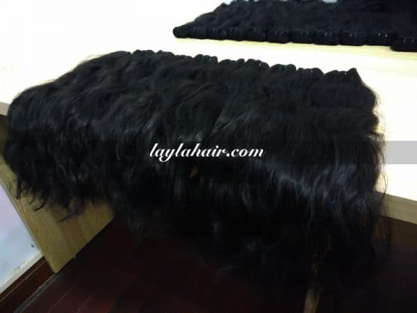 100% Unprocessed 30 inch human weave Cambodian Hair