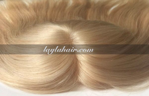 Hair topper for thinning crown-laylahair
