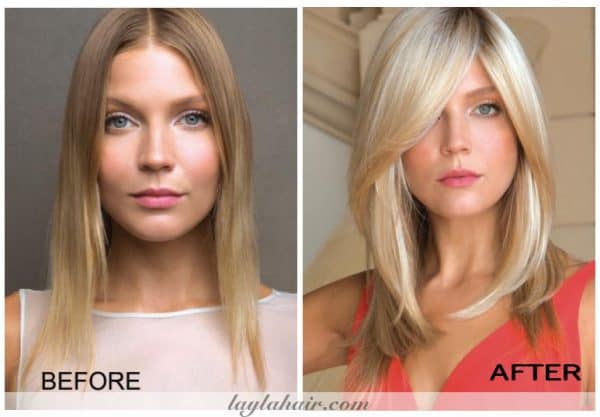 Using-Womens-Hair-Topper-Before-and-After-laylahair