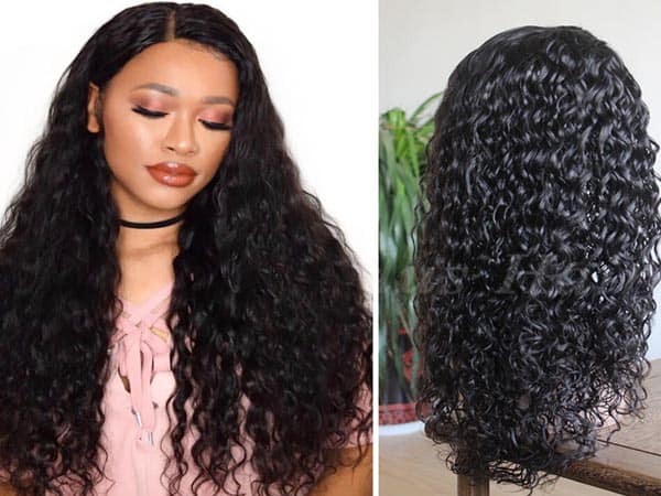 wet and wavy lace front wigs beauty hairstyle