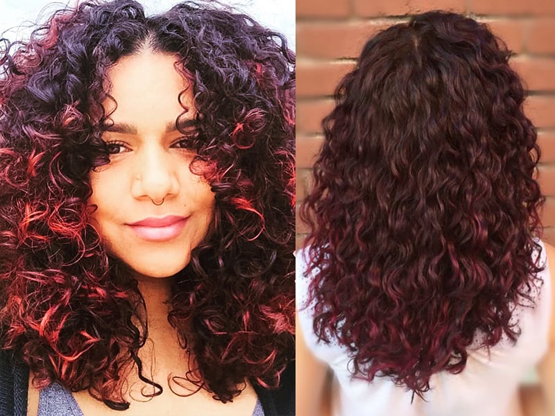 Red Highlights In Brown Hair Hairstyles | Exclusive Guides ...