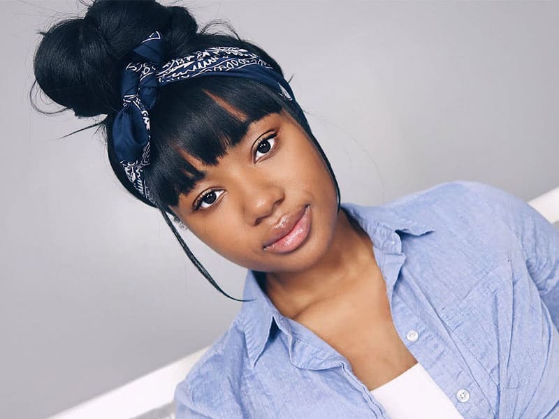 how to put on a synthetic wig