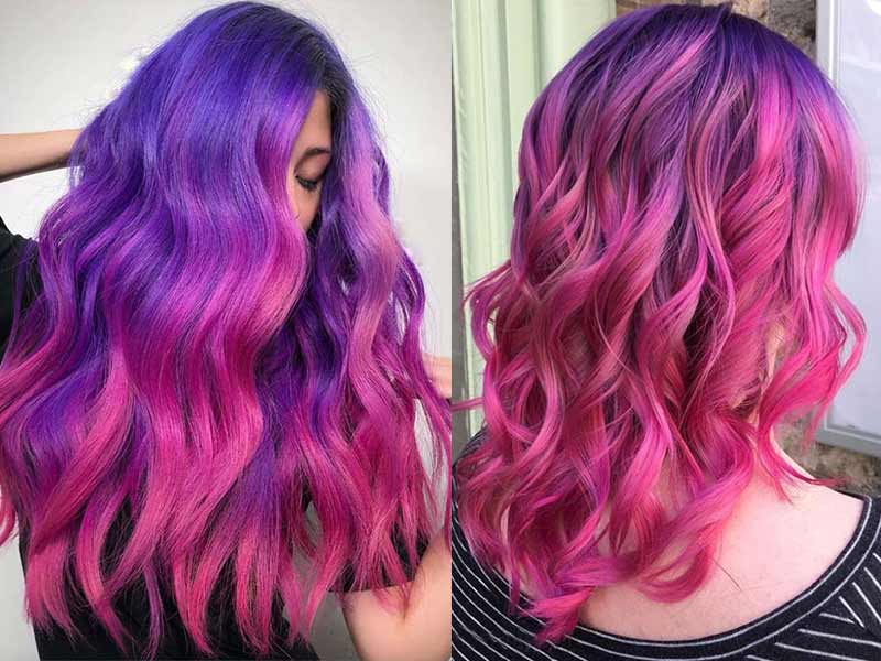 Purple Hair Extensions: Is It Easy To Achieve? | Hair Coloring