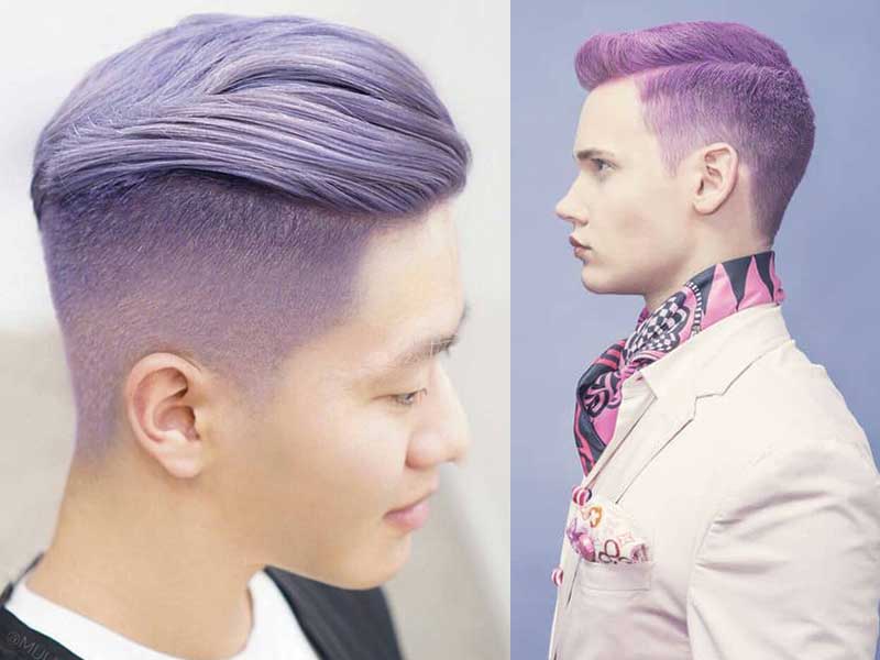 8 Awe Inspiring Ideas For Purple Hair Men You Ll Love