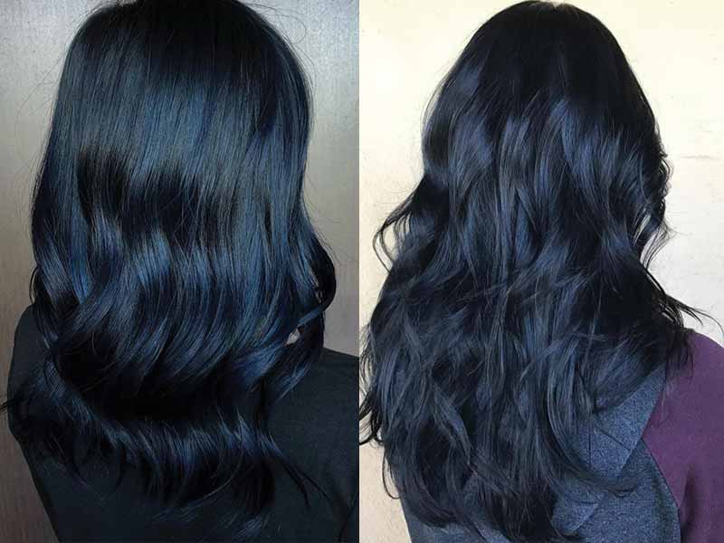 Top 68 Greatest Blue Black Hair Color Ideas To Rock 2020