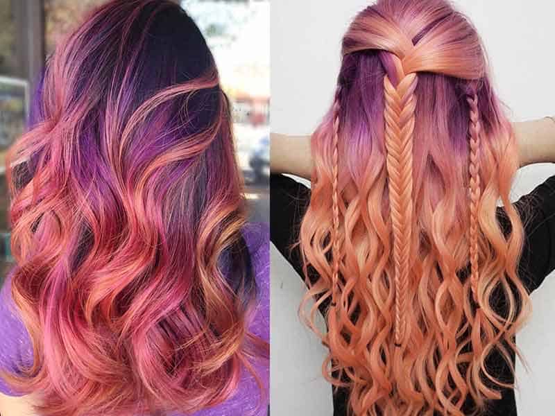 12 Most Fantastic Purple Hair Highlights To Copy Asap