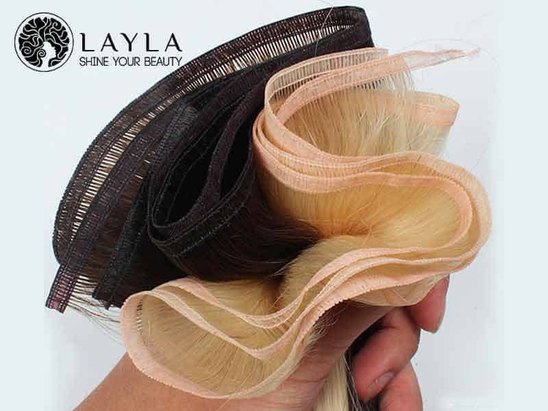 6. Blonde Human Hair Weft Extensions by Hair Factory - wide 9