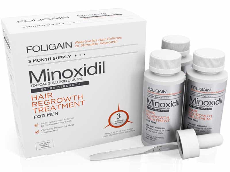 does kirkland minoxidil work for receding hairline