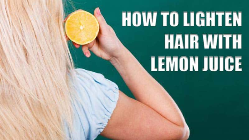 Tea and Lemon Juice Hair Lightener for Blonde Hair - wide 5