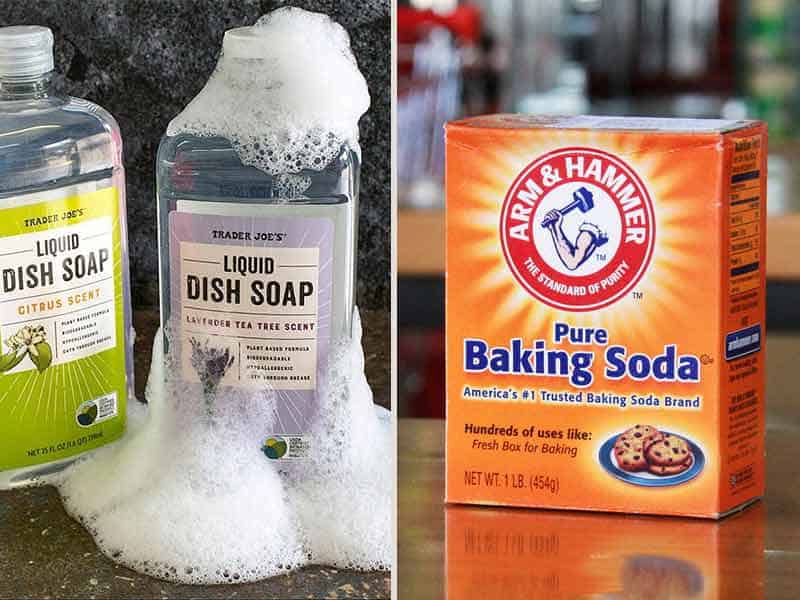 6. Baking Soda and Dish Soap Hair Dye Remover - wide 6